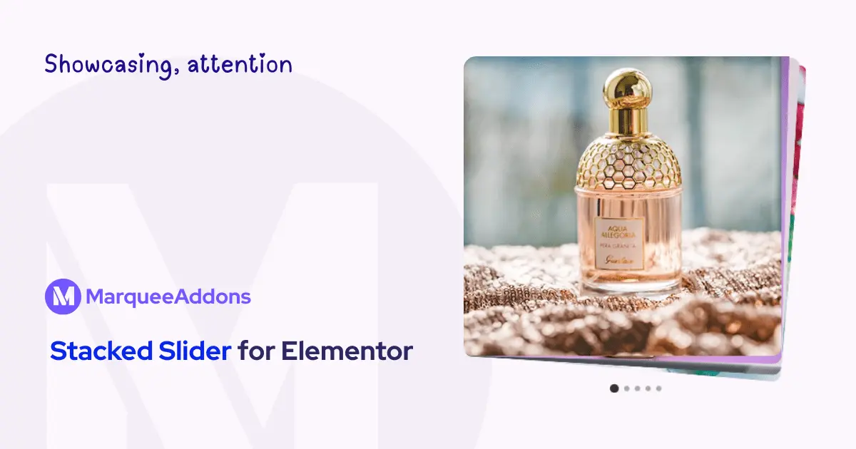 How to Use the Stacked Slider Widget in Elementor?