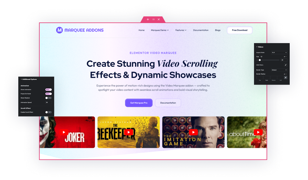 How to Use the Media Marquee Widget in Elementor?