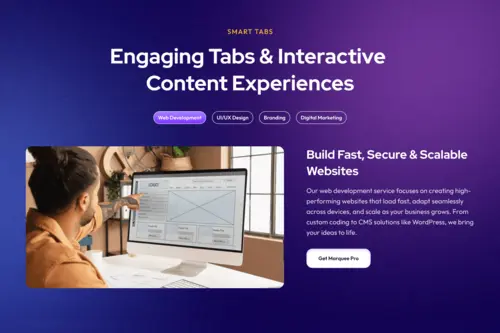 How to Use the Smart Tabs Widget in Elementor